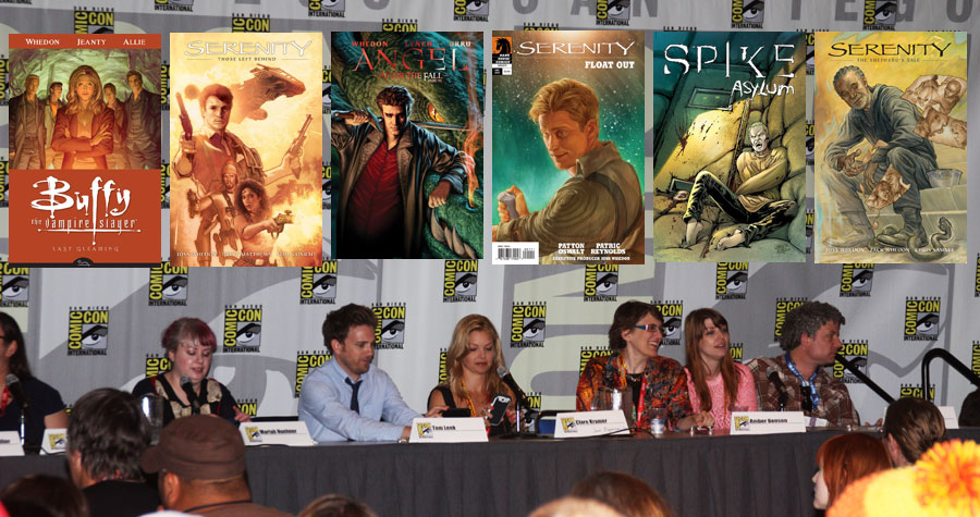 SDCC 2012: Once More With Comics: How the Whedon Universes Continue in Comic Book Form