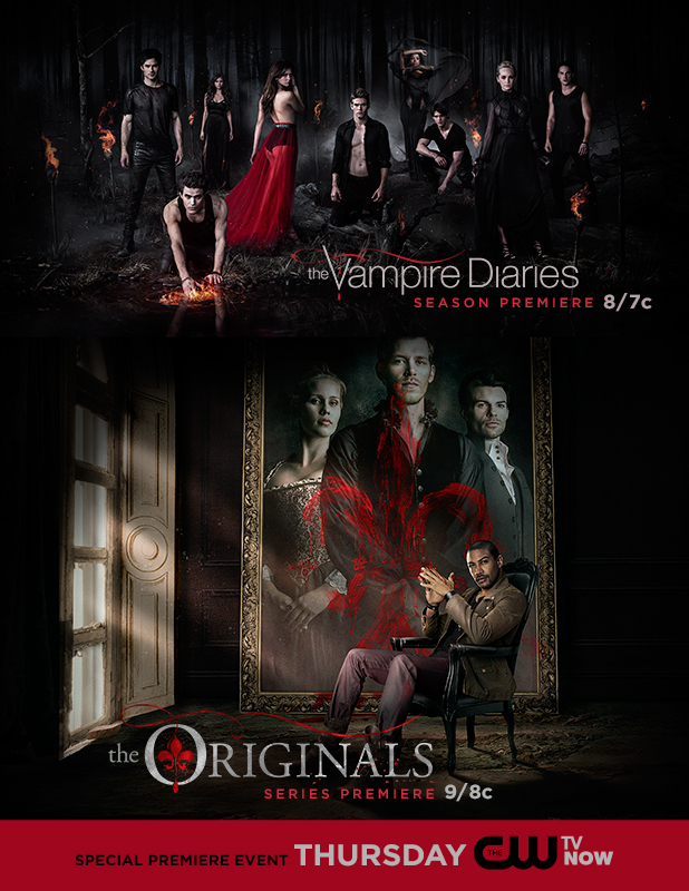 “The Vampire Diaries” and “The Originals” Premiere Thursday, October 3 on The CW!
