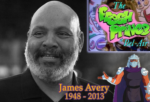Fresh Prince and TMNT voice actor James Avery first to leave us in 2014