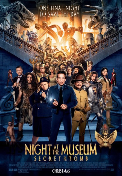 Enjoy a Family Fun Night with “Night at the Museum: Secret of the Tomb”
