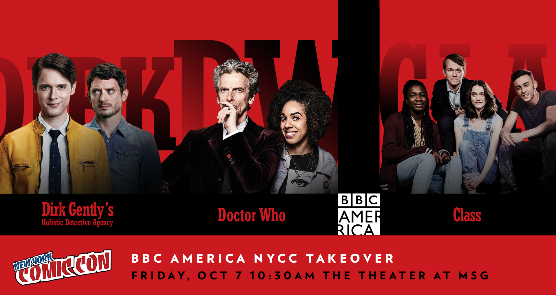NYCC 2016: BBC America Takeover At New York Comic Con
